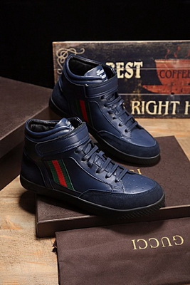 Gucci High-Top Fashion Men Shoes_014